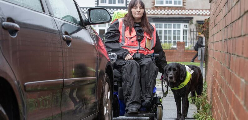 Charity launches campaign against drivers parking on pavements