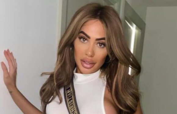Chloe Ferry swaps her brunette hair colour for a seriously glossy pumpkin spice tone