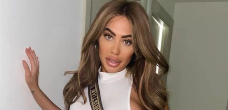 Chloe Ferry swaps her brunette hair colour for a seriously glossy pumpkin spice tone