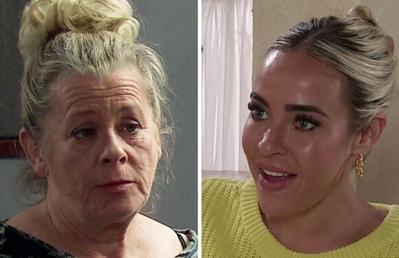 Coronation Streets Courtney Vance caught out by Bernie Winter