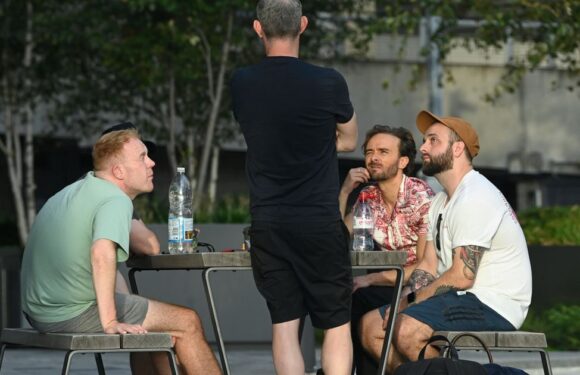Corrie stars Colson Smith, Jack P Shepherd and Ben Price soak up September heatwave