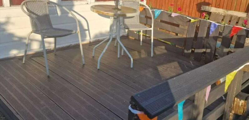 DIY fan shares decking transformation using £70 bargain – it took no time at all, but everyone thinks it was a mistake | The Sun