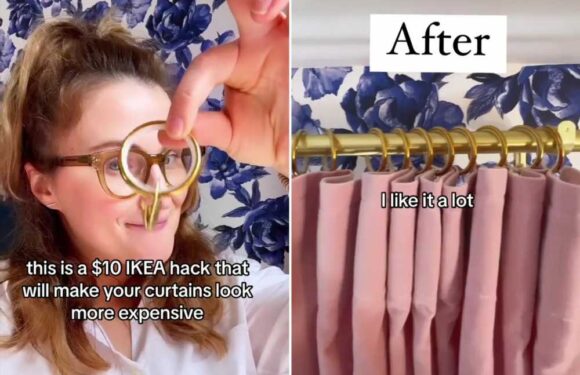 DIY fan shares easy £10 IKEA hack to transform your curtains and to make them look more expensive | The Sun