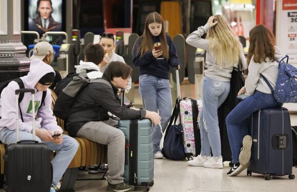Days of rail hell begins as train staff go on strike for 46th time
