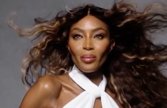 EXCLUSIVE: Naomi Campbell models her new PLT collection in a TV advert