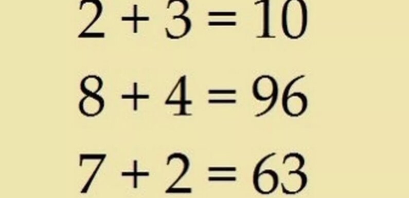 Easy maths question is leaving adults baffled as many try to solve it