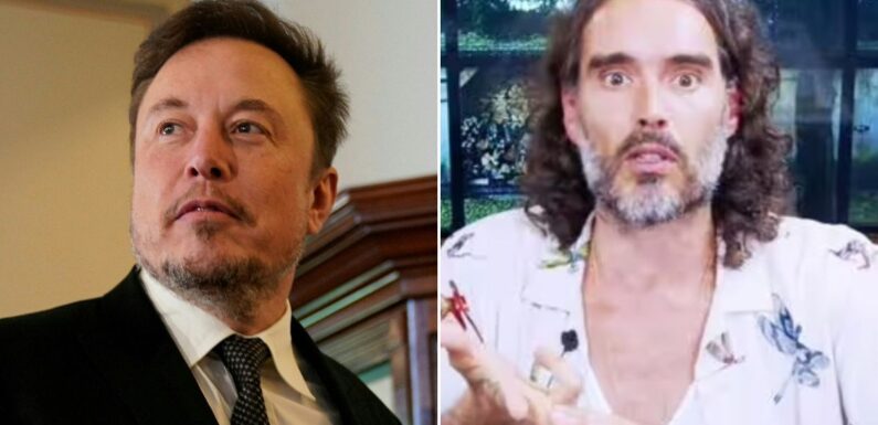 Elon Musk supports Russell Brand as the comedian denies ‘serious allegations’