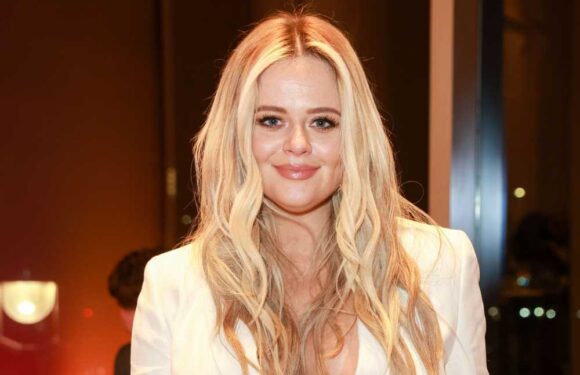 Emily Atack shows off her ‘real hair’ after ditching the extensions as she goes braless in glam snap | The Sun