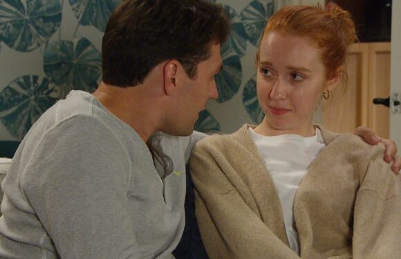 Emmerdale Chloe and Mack face tragic baby twist ahead of horror car crash death