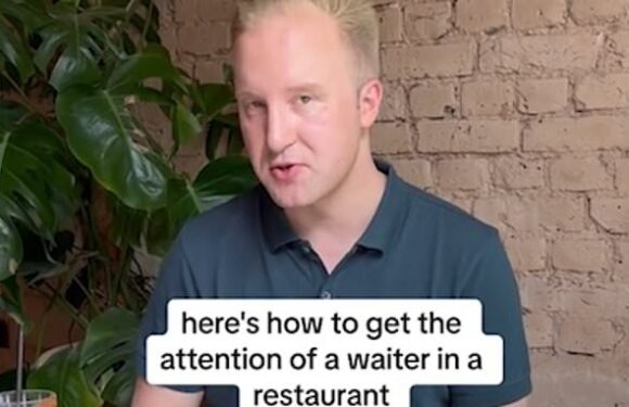 Etiquette expert reveals the correct way to get a waiters attention
