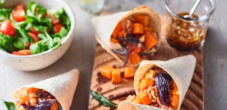 Forget boring cheese and ham – these wraps with a twist will transform your lunch