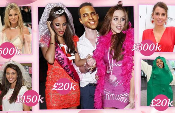 From Stacey Solomon's '£20k Med break' to Michelle Keegan's '£150k bash' – inside the wildest celeb hen dos | The Sun