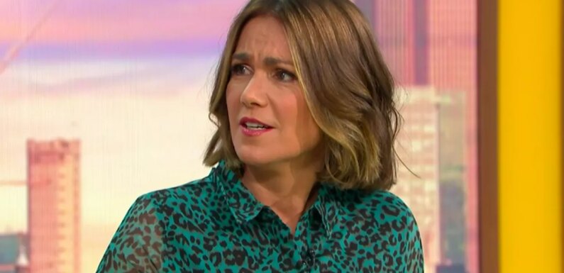 GMB’s Susanna Reid told ‘get out of here’ by co-star minutes into show starting