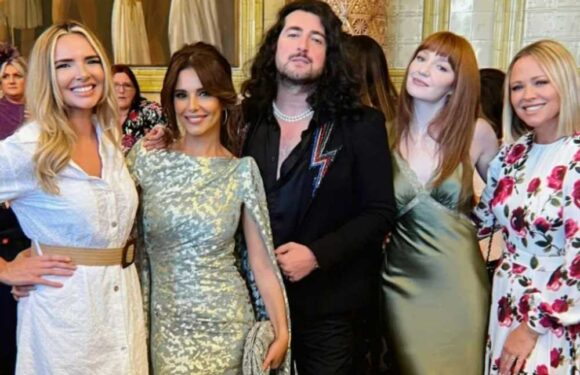 Girls Aloud make rare appearance together as they reunite for star-studded wedding | The Sun