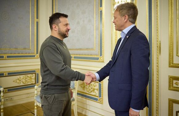 Grant Shapps makes first trip to Kyiv as Defence Secretary