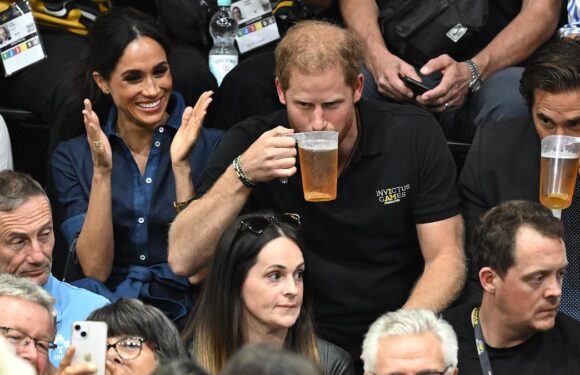 Harry and Meghan enjoy celebratory beer on the Duke's 39th birthday