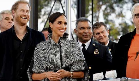 Harry and Meghan ramp up Hollywood charm offensive at Costner event