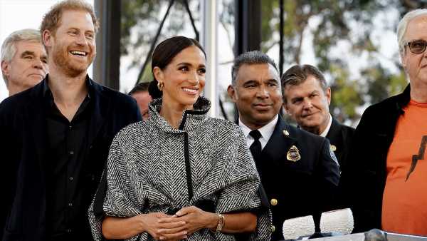Harry and Meghan ramp up Hollywood charm offensive at Costner event