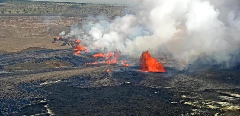 Hawaii volcano Kilauea erupts after nearly two months of quiet – The Denver Post