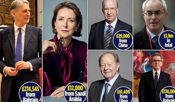 How lords pocket fortunes from 'hostile' foreign nations