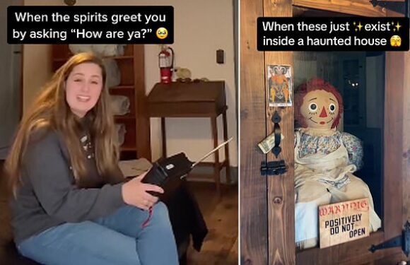 I SLEEP in the real-life house from The Conjuring horror films