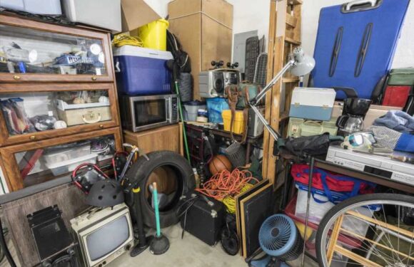 I am sick and tired of our garden looking like a rubbish tip – my husband refuses to throw anything out | The Sun