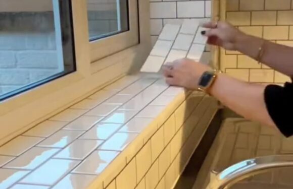 I gave my tired-looking kitchen a super stylish makeover using a bargain buy from Amazon, it only cost £27 | The Sun