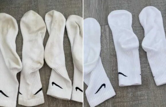 I swear by 3 products to get my son's grubby socks looking perfect again – and it works on ALL white clothes | The Sun