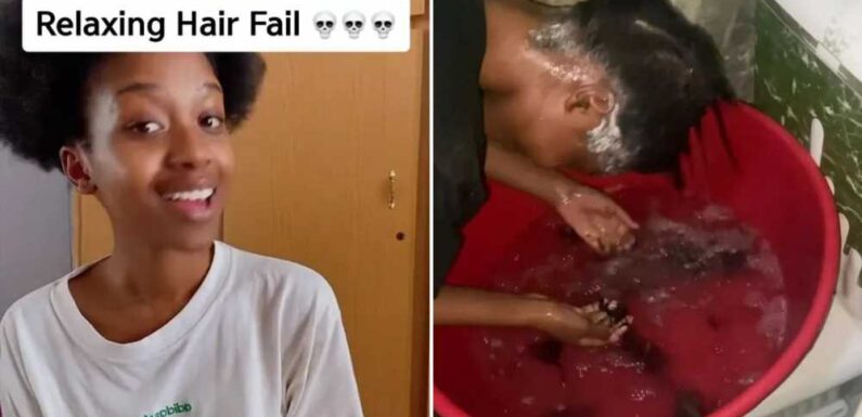I tried to relax my own hair at home and it was an absolute nightmare – it fell out in clumps, and now I have a buzzcut | The Sun