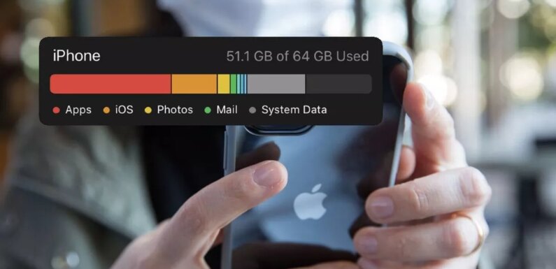 If your iPhone storage is nearly full, this settings trick could free up space