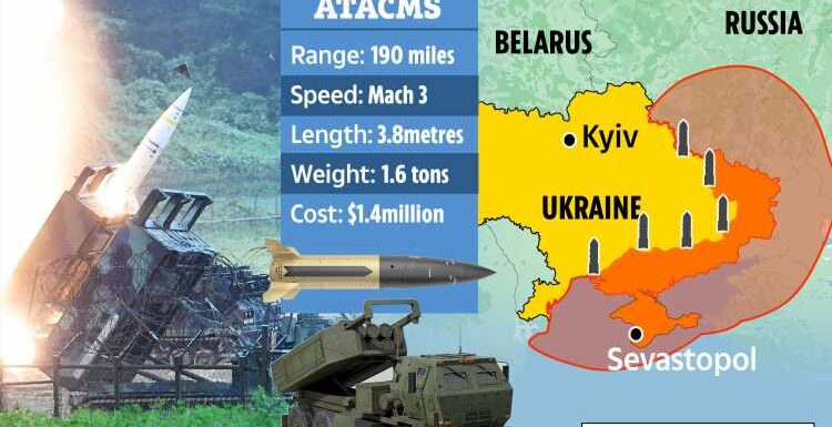 Inside game-changing weapon heading to Ukraine as US ATACM missiles 3x faster than Storm Shadow could turn tide of war | The Sun