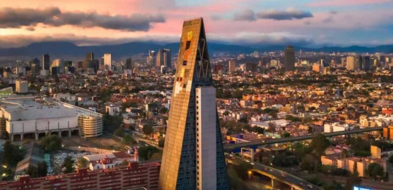 Inside ‘indestructible’ 417ft arrowhead skyscraper that’s survived SIX quakes… but has sat abandoned for nearly 40 years | The Sun