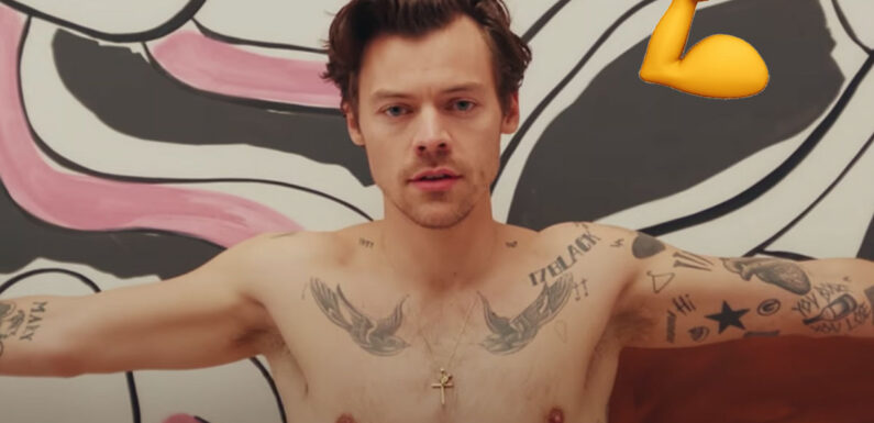 Is Harry Styles Looking More Jacked To Anyone Else?