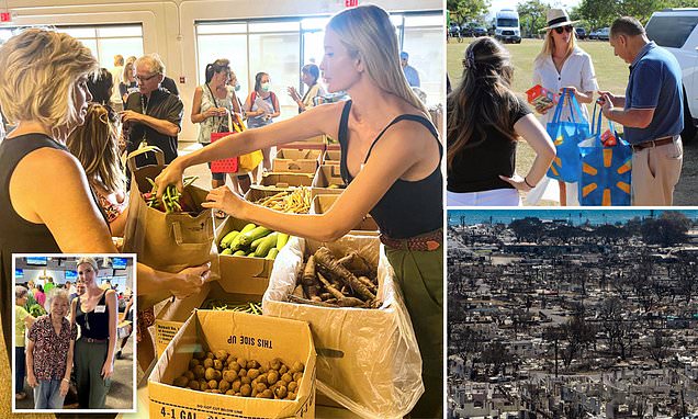Ivanka Trump makes secret trip to Maui to help wildfire victims