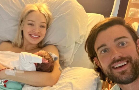 Jack Whitehall shares first photos of newborn daughter