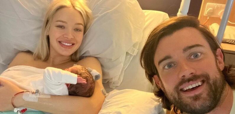 Jack Whitehall shares first photos of newborn daughter
