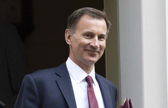 Jeremy Hunt considers curbing benefit rises for tax cuts next election