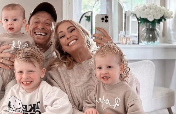 Joe Swash admits he and wife Stacey Solomon are ‘constantly exhausted’ raising five children
