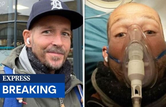 Jonnie Irwin wears oxygen mask as frustrated host says ‘cancer is on the move’