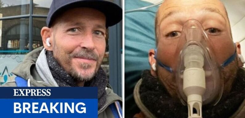Jonnie Irwin wears oxygen mask as frustrated host says ‘cancer is on the move’