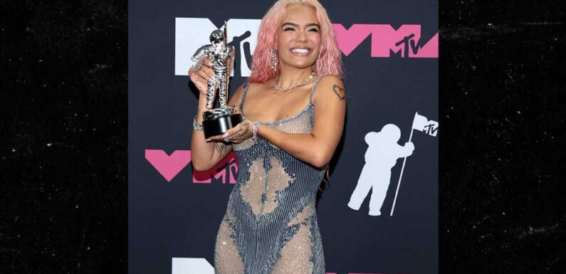 Karol G Wore Over $2 Million In Diamonds At MTV VMAs