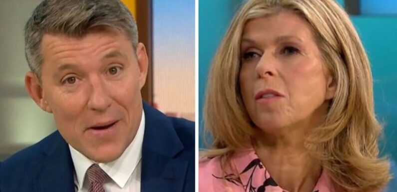 Kate Garraway reels as GMB co-star makes Holly Willoughby attractive jibe