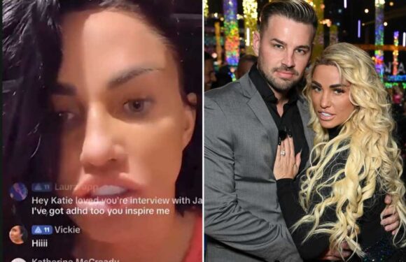 Katie Price's late night bust-up with Carl Woods caught on camera as fiery pair are shown rowing with each other | The Sun