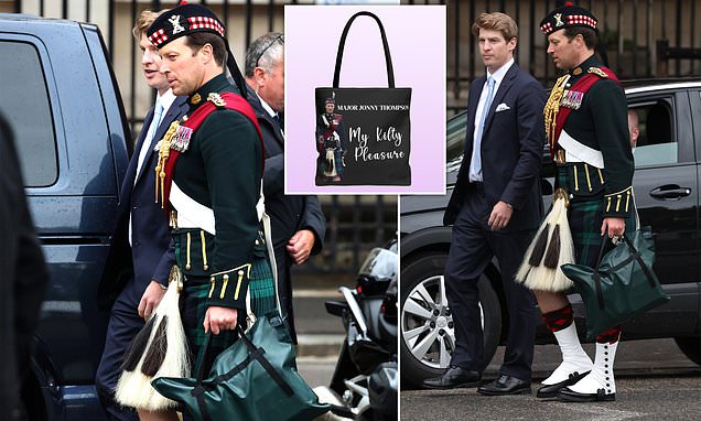 King Charles' equerry Major Jonathan Thompson is spotted in Paris
