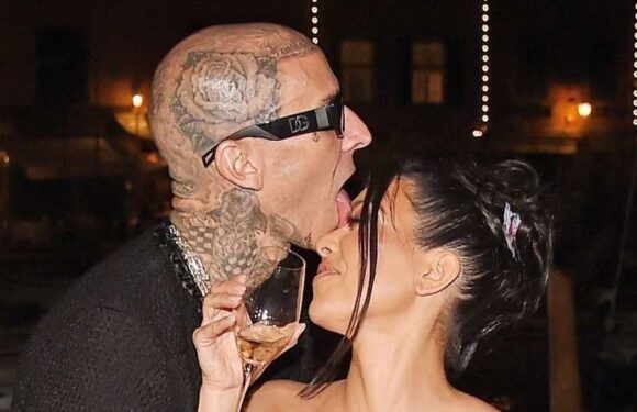 Kourtney Kardashian fans rip 'gross' Travis Barker after drummer's 'fetish' PDA is captured in pic | The Sun