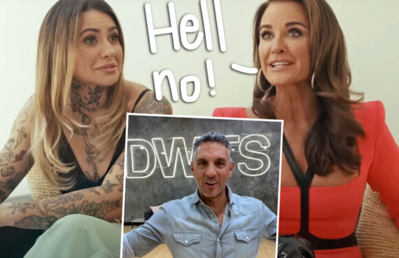 Kyle Richards & Rumored GF Morgan Wade Turned Down Requests To Compete Against Mauricio Umansky On DWTS!