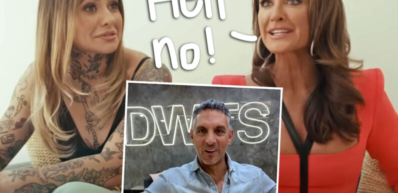 Kyle Richards & Rumored GF Morgan Wade Turned Down Requests To Compete Against Mauricio Umansky On DWTS!