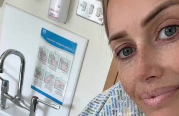 Laura Anderson covered in bruises as she shows off ‘glamorous postpartum life’