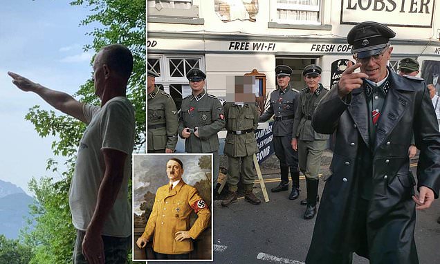 Leader of the group that dressed as Nazi soldiers says it's harmless