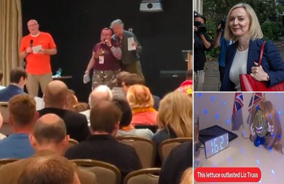 Lib Dems sing song about ex-PM 'Liz the Lettuce' in 'Glee Club' ritual